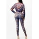 thumbnail image 4 of Conjunto de Blusa y Camisa Marrón/morado M, 4 of 5