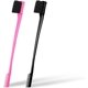 thumbnail image 1 of MayaBeauty Double Sided Edge Control Cacampanao Pincel Comb Combo Pack 2 Pieces Rosa and Negro, 1 of 7