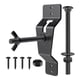 thumbnail image 3 of Soporte Genérico Para Neumáticos De Repuesto, Soporte De Pared Negro Para Furgonetas, Garajes, Semis, 3 of 5