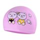 thumbnail image 3 of Nadar Ni?os Ba?arse Sombrero De Natación Ni?a Ni?o Estampado Animal Oso Rosa, 3 of 5