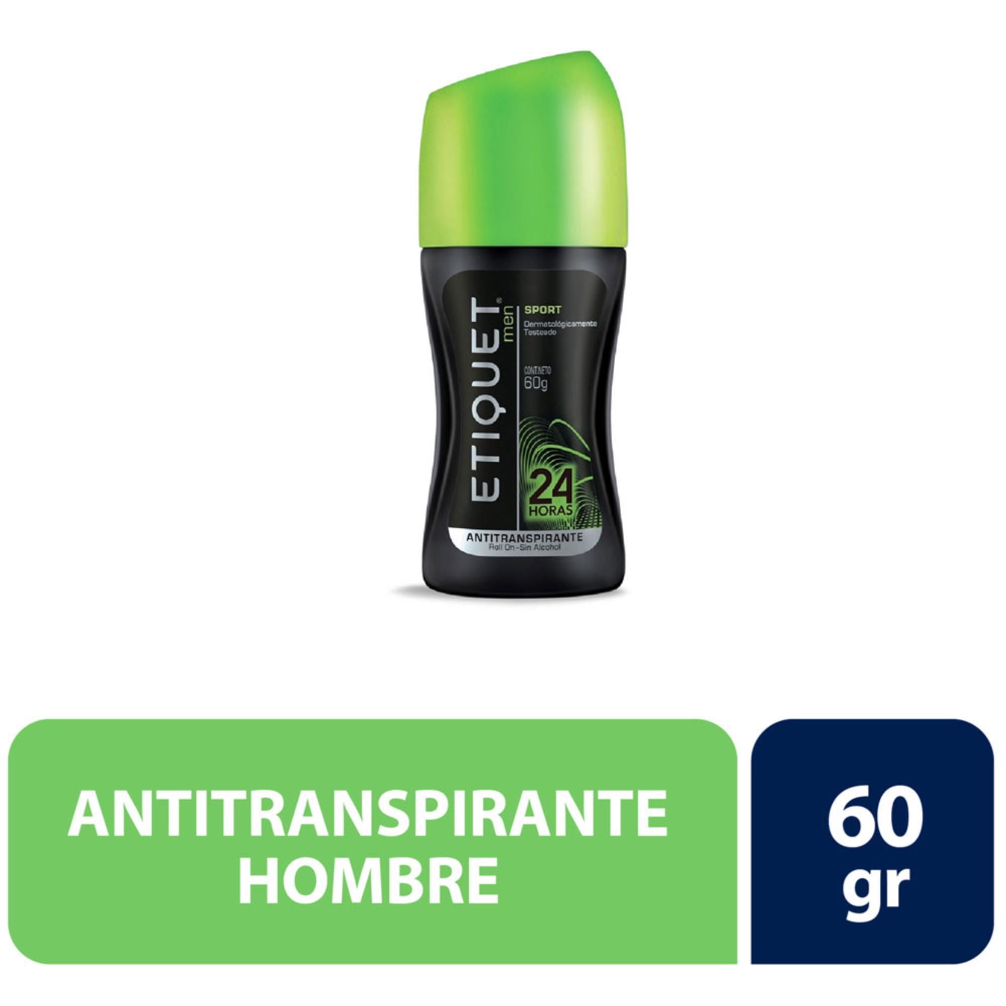 Desodorante Roll On Men Sport 60 g Etiquet