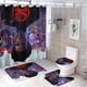 thumbnail image 1 of Set de Cortina de Ducha Miles Morales 4 Piezas Desmarcar, 1 of 6