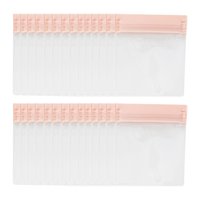 Ioensy - 30 Bolsas De Almacenamiento De Joyas, Transparentes, Autosellantes, De Eva, Para Pendientes, Joyas, Anillos, Talla M