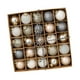 thumbnail image 3 of 24 Bolas De Cristal Navideñas, Colgantes Pequeños De Navidad Para Celebraciones Festivas En El Hogar, Color Gris, 3 of 3