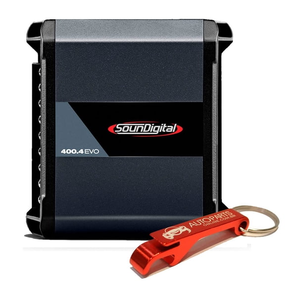 Amplificador para auto SounDigital EVO Line de 4 canales y 400 W