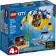 thumbnail image 1 of Minisubmarino LEGO City Ocean de juguete 60263 con tesoro pirata, 1 of 7