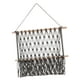 thumbnail image 2 of Organizador De Pared De Macramé Bohemio Hecho A Mano Para Decoración De Cocina, Sala De Estar, Gris, 2 of 5