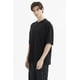 thumbnail image 2 of Polera Hombre Oversize Negro - XII, 2 of 4