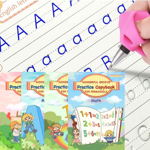 Set de cuadernos reutilizables de práctica de escritura PEOCEFOY