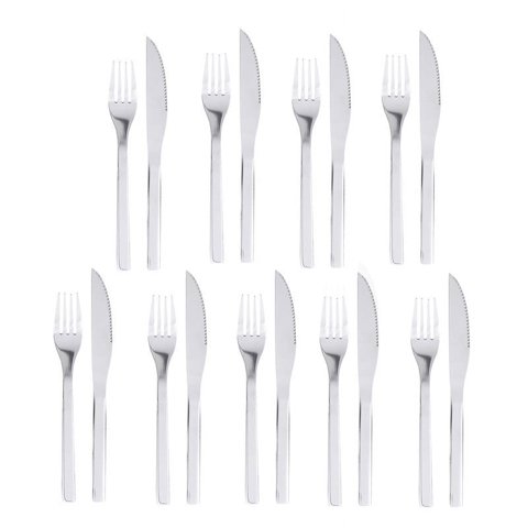 Arthome - Set Cubiertos 18 Piezas Acero Inoxidable Cuc33