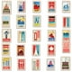 thumbnail image 3 of Decorate Your Travel Gear with 100pcs World Landmark Stickers - Perfect for Scrapbooking, Journaling, and More!, 3 of 4