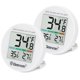 thumbnail image 1 of Geevon Small Digital Refrigerator Thermometer 2 Pack, IP65 Waterproof, 1 of 3