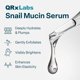thumbnail image 2 of Suero QRxLabs de Mucina de Caracol 60 ml – Hidrata e Ilumina, 2 of 9