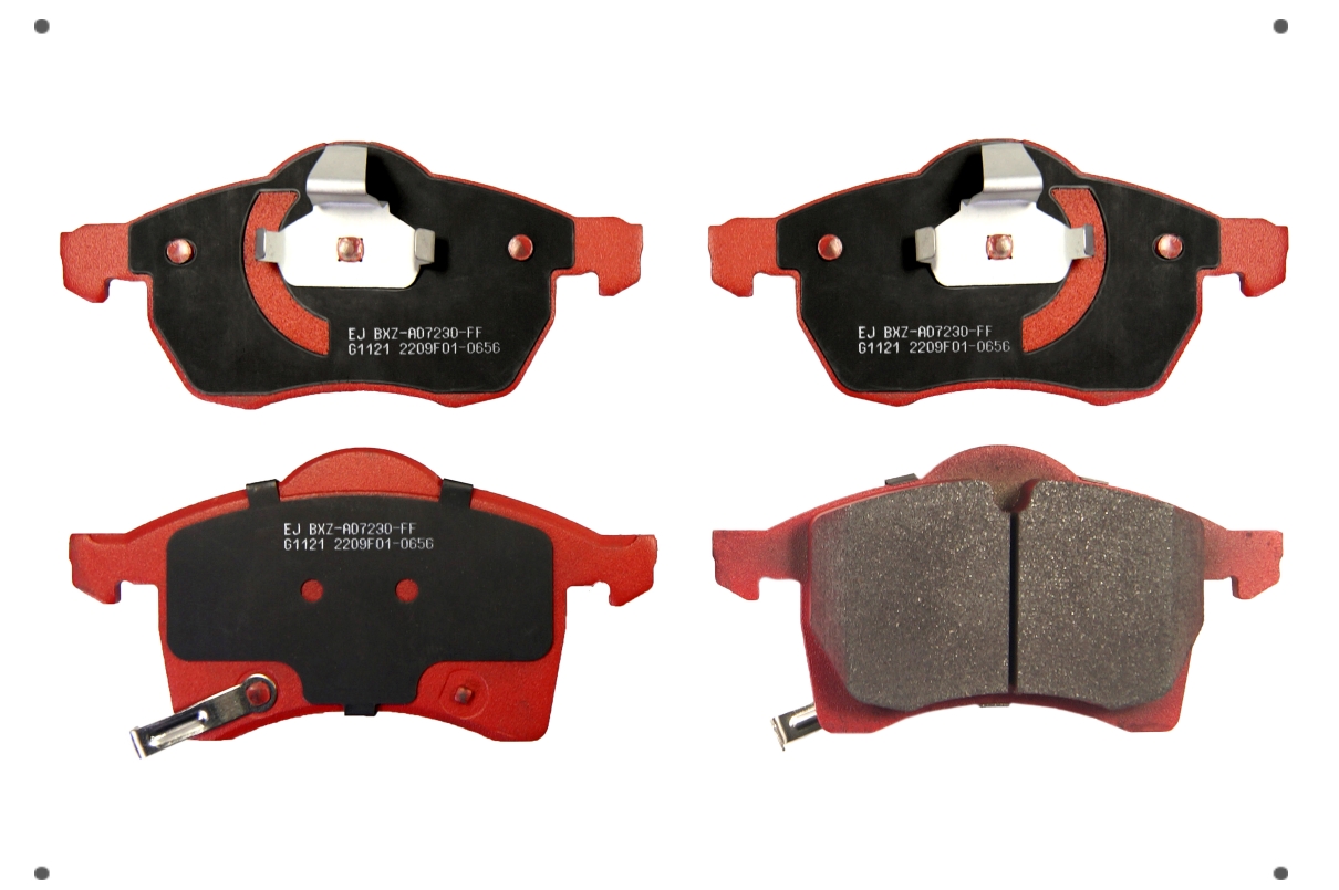 Ital Brakes Pm - Set Pastillas Frenos Delanteras Para Chevrolet Zafira 2000 2012