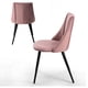 thumbnail image 5 of Pack 2 Sillas Comedor Sitial Terciopelo Rosado, 5 of 5