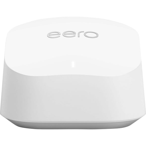 Router Mesh WiFi eero 6, 1500 sq ft y 75 dispositivos