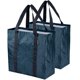 thumbnail image 1 of Bolsa de compras CleverMade Tall Frakta de almacenamiento, paquete de 2 unidades, azul, 1 of 8