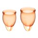 thumbnail image 1 of Copa Menstrual Satisfyer 15 ml/20 ml Reutilizable Naranja, 1 of 7