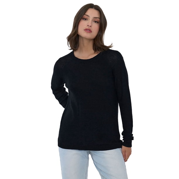 Tejido Mujer Cinta Gris Negro Corona