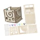 thumbnail image 3 of Tazón de fuente de hilo de tejer hilo de madera titular único accesorios prácticos hilo caja de almacenamiento hilo organizador de almacenamiento para, 3 of 5