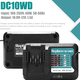thumbnail image 3 of 1pack 6000mAh Makita 12v Max CXT Batería Li-ion +cargador Dc10wd set Reemplazo para BL1016 BL1015 BL1020B Reemplazo para Makita Tool DF031D DF0331D TD110D JR103D JR105D HSS01D MP100DZ HP332D DC10SB, 3 of 11