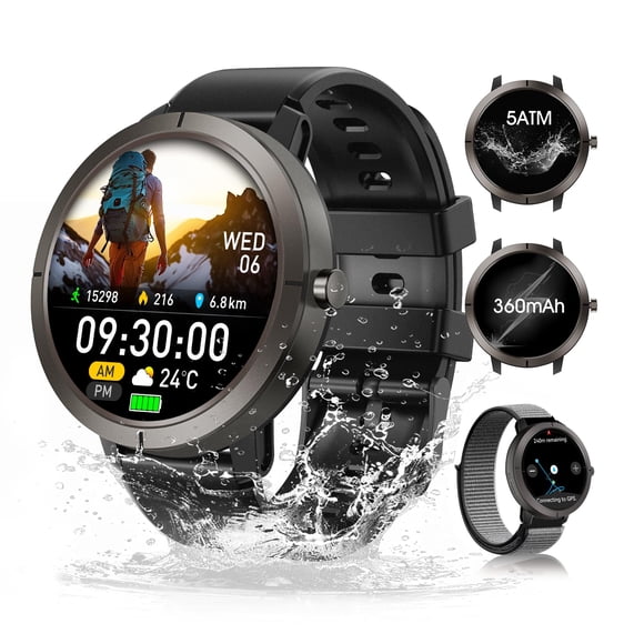 Reloj Inteligente EpochTec 1,32" AMOLED 5ATM Resistente al Agua