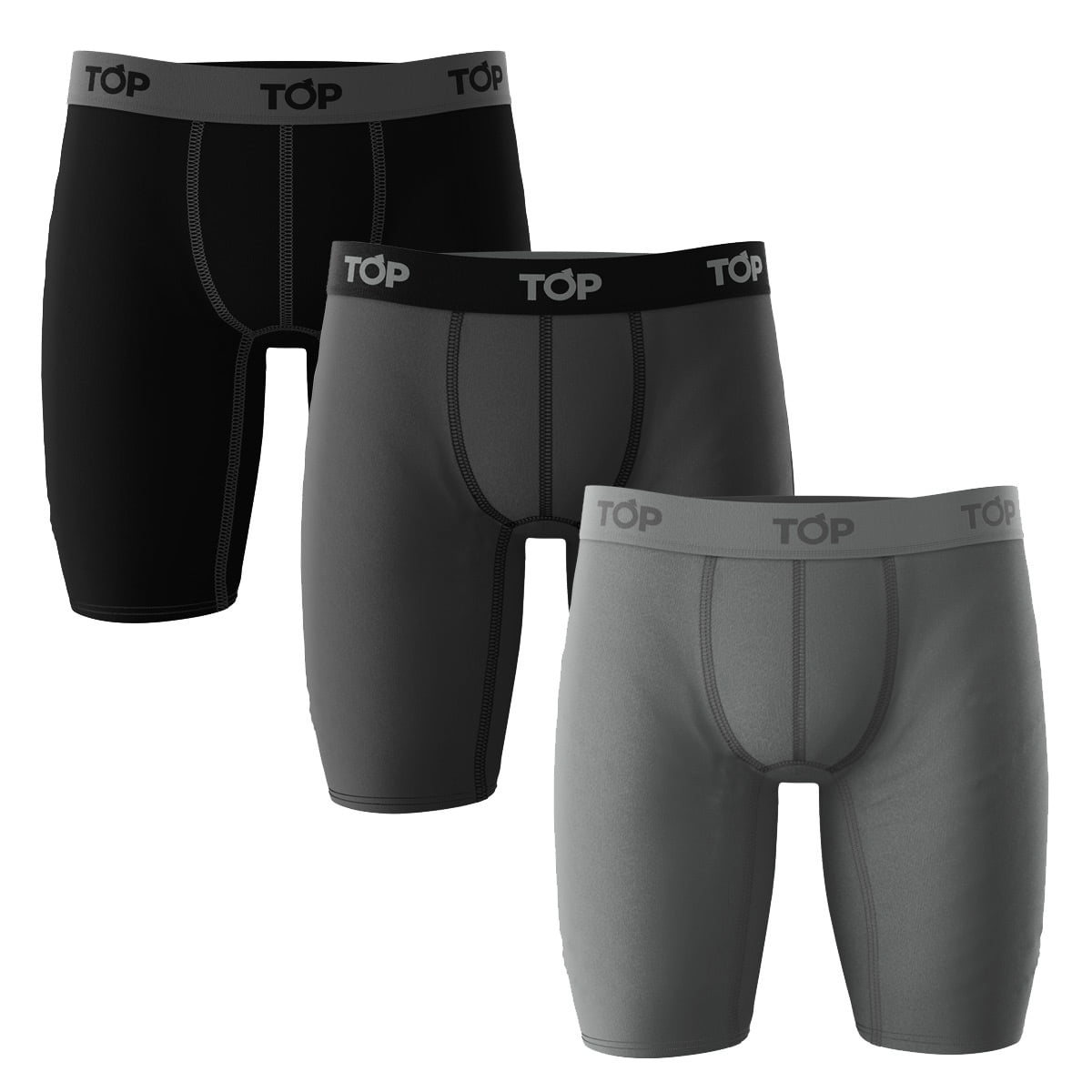Top - Boxer Largo Algodon Pack 3 C2