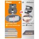 thumbnail image 3 of Contenedores de almacenamiento de China Punemi con tapa dura, juego de 4, color gris, 3 of 7
