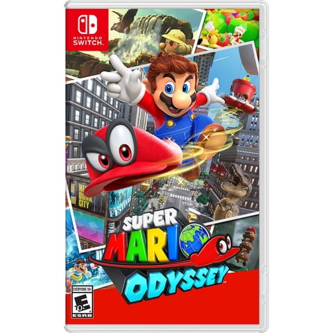 Videojuego Nintendo Super Mario Odyssey Versión Estadounidense