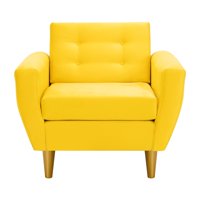 Bodevir - Sofa Bote 1C Felpa 01 Amarillo
