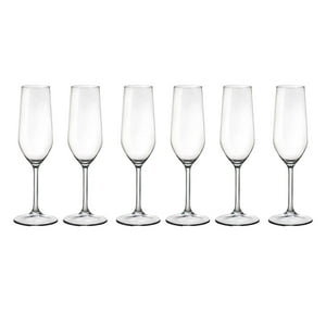 Set 6 Copas Flute Montepulciano Valley De 195Ml Hausmann