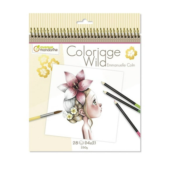 Libro para colorear Wild 1