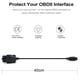 thumbnail image 4 of Cable adaptador de extensión FOXWELL OBD2 a 20 pines de 28 cm, 4 of 4