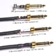 thumbnail image 3 of Cable de micrófono Suanqi TRS a XLR macho de 1/4 pulgadas, 6,35 mm, 3 pies, paquete de 2, 3 of 4