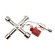 thumbnail image 5 of Llave multifunción HAJXZH de aleación de zinc, cruz de 4 vías, 5 of 5
