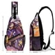 thumbnail image 2 of La Casa Búho Riñonera Bandolera con Estampado Integral para Hombres y Mujeres, Bolso Cruzado Gráfico de Tendencia, Mochila de Hombro Streetwear para Ciclismo y Deportes, Riñonera Versátil Casual, 2 of 6
