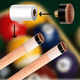 thumbnail image 4 of 22 puntas de repuesto para taco de billar de 10 mm, de cuero duro, para atornillar y tacos de billar y snooker., 4 of 7