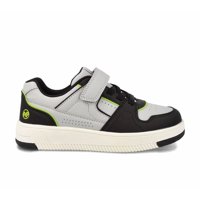 Zapatilla Niño Bubblegummers Arnie Gris Claro - Blanco