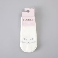 Calcetin 3X Pack Quarter Flores Mujer 50785-35