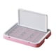 thumbnail image 3 of Almohadilla para orinal para perros, caja de ropa de cama para orinal, bandeja para orinal portátil extraíble para cachorros, entrenador para orinal, rosa medio, 3 of 5