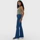 thumbnail image 4 of Jeans Mujer Flare Fit Azul Oscuro Corona, 4 of 5
