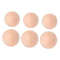 Bothyi - 6 Bolas De Madera Sin Terminar, Divertidas Y Decorativas.