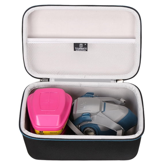 Estuche protector Tourmate para respirador reutilizable de media cara 3M