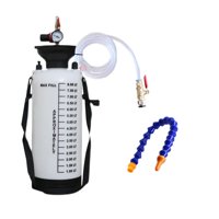 Magideal - Bomba De Fluido De Transmisión Neumática De 8L, Bomba De Transferencia De Recarga De Aceite, Extractor Y Dispensador De Aceite, Dispensador De Recarga 8L Sin Adaptador