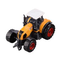 Bothyi - Mini Tractor Para Niños, Adornos, Vehículo Fundido A Presión, Juguete Para Vacaciones, Regalo De Año Nuevo, Amarillo