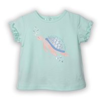 Polera Bebé Niña Verde Pillin