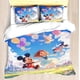 thumbnail image 1 of Mickey Mouse Mickey Mouse Modern Print Duvet Cover Set, Bedding Set, Cute Boy Girls Duvet Cover 3 Piece Set Bed Sheets, 1 of 5