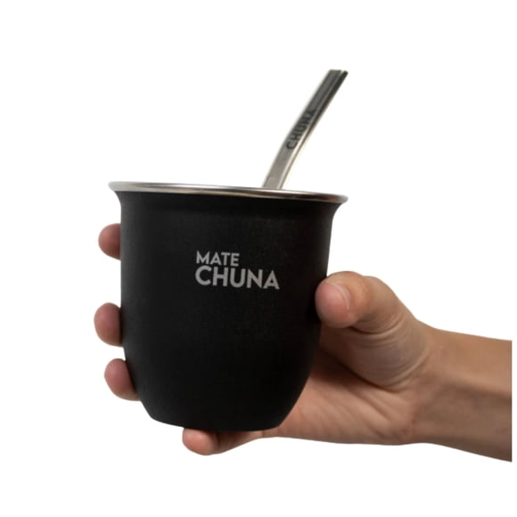 MATE TÉRMICO CHUNA 200 ml Negro