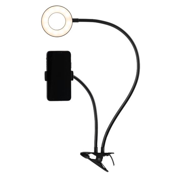 Soporte Para telefono RINGLIGHT Negro