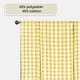 thumbnail image 3 of Cortina de ventana ACHIM Buffalo Check Tieup, 107 x 160 cm, color amarillo a cuadros, 3 of 6